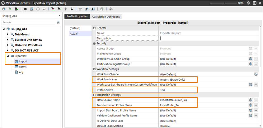 Data Management Export Sequences Data Source