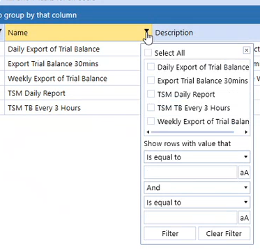 Task Scheduler Details