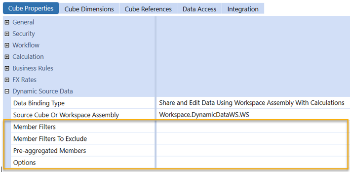 Dynamic Cube Query Performance