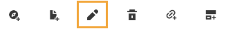 Edit button is a pencil icon. 