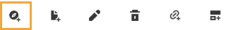 New Navigation Group button is a compass icon with a plus sign.