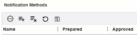 Grid Toolbar