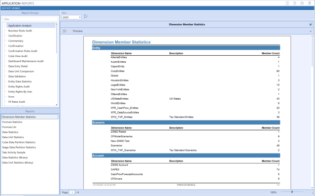 Unit Application Reports Examples Report Viewer Page
