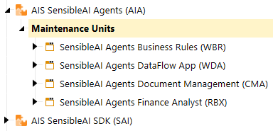 Wernicke DataFlow App (WDA) maintenance unit