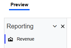 Selected item in the navigation bar has a vertical line to the left 