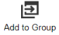 The Add to Group icon is a box with an arrow inside, flat design style.