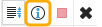The Instance Information icon is a blue letter i in a circle flat design style