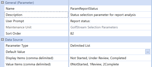Sample Delimited List Parameter in a Cube View