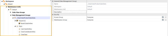 Build Data Management in Workspaces