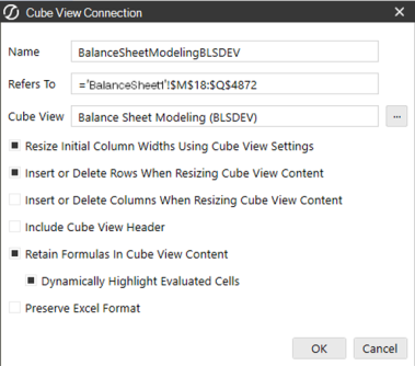 Selection Styles for Cube Views