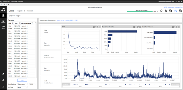 Explore targets in the Targets and Features page for target historical and trend information.